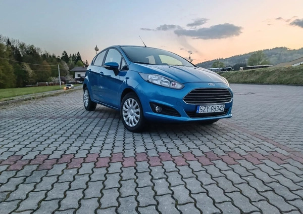 Ford Fiesta cena 25900 przebieg: 79246, rok produkcji 2014 z Żywiec małe 46